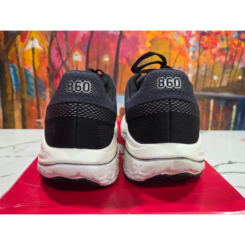 New Balance Fresh Foam X 860 Black White v14 Size 12 Men's M860K14 - Picture 5 of 7